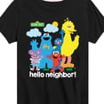 thumbnail image 3 of Sesame Street - Hello Neighbor - Toddler and Youth Short Sleeve Graphic T-Shirt, 3 of 5