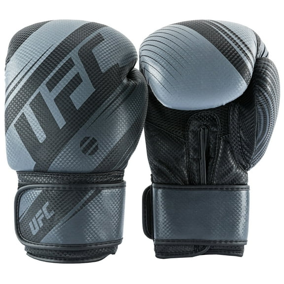 UFC Performance Rush Training Gloves - 12oz, Black - Enhanced Performance, Protection and Durability in Boxing, MMA, Muay Thai, Kickboxing, & Heavy Bag Training - Intermediate Level