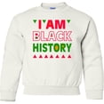 thumbnail image 2 of Inktastic I Am Black History Youth Sweatshirt, 2 of 4