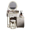 thumbnail image 3 of Multifunctional Storage Cabinet Bedroom Dressing Table Furniture Bedroom Dressers Dressers Tocador Maquillaje Home Furniture My Lux Decor Round, 3 of 19