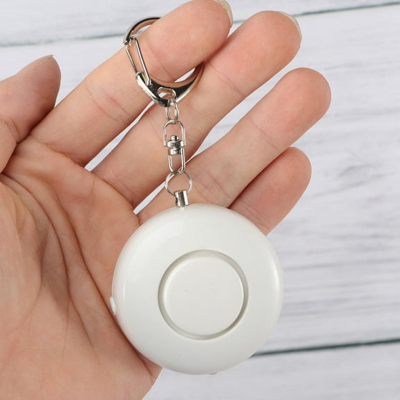 FUTUREORYY 1Set Plastic Personal Attack Alarm with Light Activation for Lone Workers and Elderly Safety