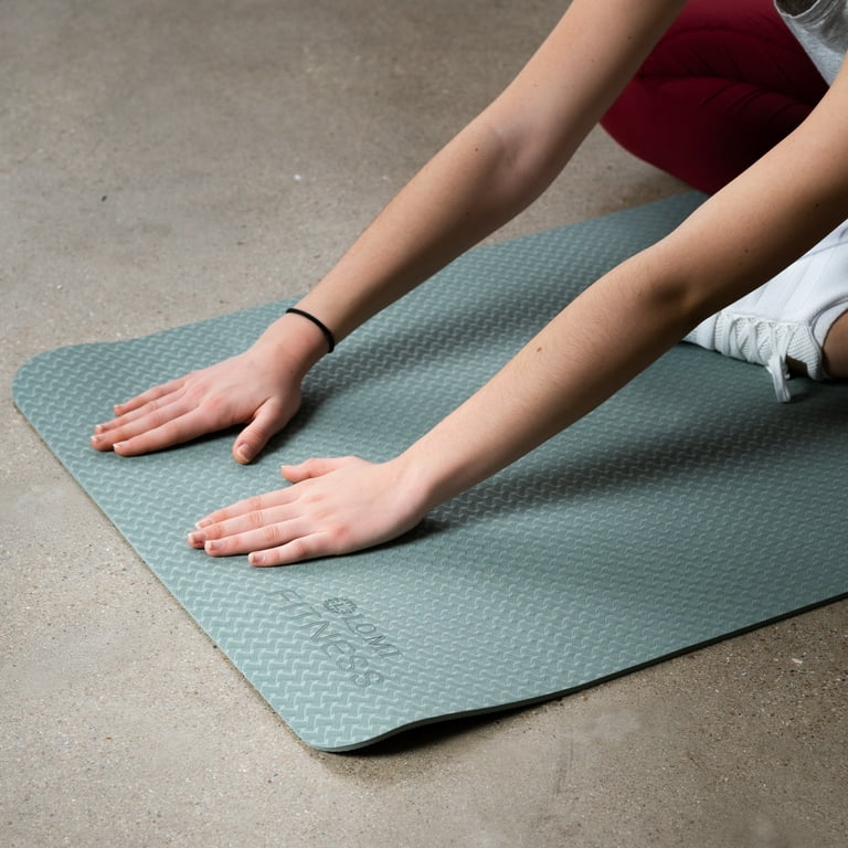 Lomi 6mm Yoga Mat with TPE Material for Pilates and Yoga