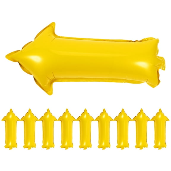 10pcs Aluminum Foil Arrow Balloons for Birthday Wedding Party Decorations