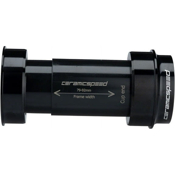 CeramicSpeed Shimano HT II Coated Bearing Races BBright Press Fit Bottom Bracket