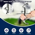 thumbnail image 2 of Professional Compound Bow Set for Adults Beginners - 10 Inch Slider Bow with 10 Arrows & Target for Outdoor Training, Backyard Archery Practice, Competition - 10lbs Draw Weight, Ambidextrous., 2 of 6