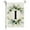 I_Hot#54762, variant on Last Chance Qaailabf Ins Style, 26 Letters+green Plant Printing, Flax Garden Flag, First Letter Of Surname, Hanging Flag At The Gate Of Courtyard