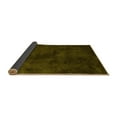thumbnail image 2 of Ahgly Company Indoor Square Abstract Yellow Contemporary Area Rugs, 7' Square, 2 of 4