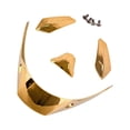 thumbnail image 2 of Reemplazo del adorno l alerón trasero 4x , Oro Macarena Spoiler de cascos, 2 of 8