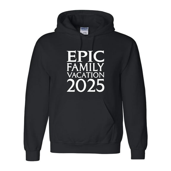 Universal Epic Universe Family Vacation 2025 Souvenir Graphic Hoodie
