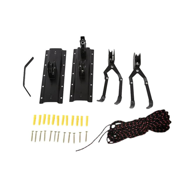 relayinert Sturdy Bike Storage Rack For Garage Indoor Offering Support And Quick Installation Benefits Bike Hoist Kayaks