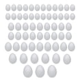 thumbnail image 1 of Huevos de Pascua de espuma, versátiles, lisos, para pintar, para rellenar cestas, hechos a mano 60 piezas mixtas, 1 of 7