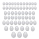 thumbnail image 1 of Huevos de Pascua Pintables Versátiles Suaves Blancos Sin Terminar Artesanía de Huevos de Espuma Manualidades 60 piezas mixtas, 1 of 7