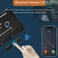 thumbnail image 3 of CNKOO Bluetooth Converter Car Tape AAC MP3 SBC AUX Audio Cassette Adapter with Mic, 3 of 8