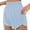 Light Blue, variant on Vedolay High Waisted Shorts Women Women's Ease Into Comfort Modern Pull-On Bermuda Short with Pockets,Light Blue M