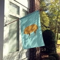 thumbnail image 2 of Caroline's Treasures BB8108CHF Hungarian Mangalica Pig Blue Check Flag Canvas House Size , Large, multicolor, 2 of 4