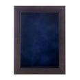 thumbnail image 2 of 16x24 Walnut Shadowbox Frame - Interior Size 16x24 with 3/4" Usable Depth - Navy Blue Acid-Free Suede Backing, 2 of 5