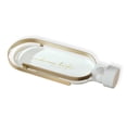 thumbnail image 1 of Baño de acero inoxidable Soporte de esponja de esponja Rack Tanity Basin Bañera Estante Doctorado Lavadero Organizador Accesorios Beige Scienceny HA047923-03B, 1 of 7