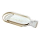 thumbnail image 3 of Kearding Soporte de esponja de baño de acero inoxidable, estante de almacenamiento para tocador, estante para bañera, accesorios organizadores de Almacenamiento y organización del hogar blanco Kearding HA047923-03B, 3 of 6