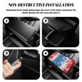 thumbnail image 3 of Chririnla Patriotic Star Theme Car Center Console Cover Side Storage Car Arm Rest Cushion for Car Interior, Comfortable Car Armrest Cover Protector SUV, 3 of 3