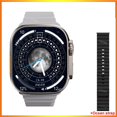 thumbnail image 1 of VWAR-reloj inteligente ZD8 Ultra MAX Plus, Serie 8, brújula, 49mm, aleación de titanio, Bluetooth, llamadas, NFC, ECG, resistente al agua IP68, 2023 xuanjing  unisex, 1 of 2