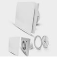 thumbnail image 6 of Window Wall Exhaust Fan with Remote Controls Ventilation Extractor Ventilation Fan Kitchen Airflows Air Fan, 6 of 17