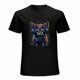 thumbnail image 1 of Cat T-shirt Cat Unisex T-shirt Unisex tees Casual Cotton Colorful Printing, 1 of 5
