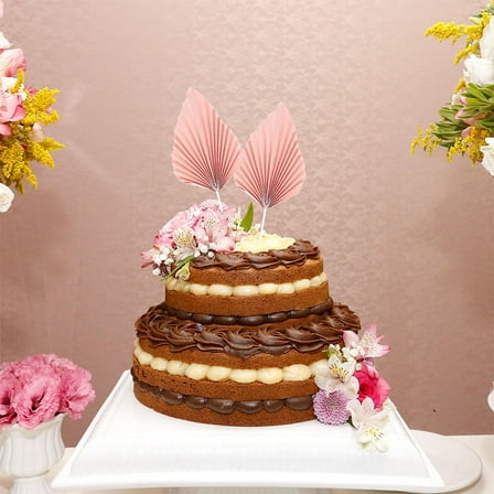 TEHAUX Leaves Cupcake Toppers for Decoration Make Your Cake More Attractive and Charming 16pcs