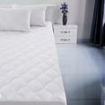 thumbnail image 6 of Lux Decor Collection Full Mattress Pad - Fitted Mattress Cover up to 16" Deep Pocket, 6 of 9
