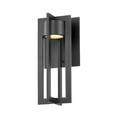 thumbnail image 2 of WAC Lighting Chamber 25" 1-Light LED Aluminum Indoor/Outdoor Wall Light in Black, 2 of 5