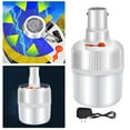 thumbnail image 1 of Linterna LED para acampar, linterna portátil para exteriores, luces para acampar para senderismo, acampada, , huracanes, cortes - Adaptador . UU. Adaptador de EE. UU., 1 of 8