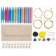 thumbnail image 3 of Aluminum Interchangeable Sewing Crochet Needles Circular Knitting Needles Set Weaving Yarn Knitting, 3 of 5