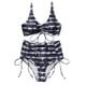 thumbnail image 1 of Traje de baño cómodo para mujer, traje de baño de 2 piezas con parte inferior de bikini teñida anudada, trajes de baño para mujer OAVQHLG3B Store  lin121212, 1 of 4