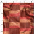 thumbnail image 2 of Soimoi Poly Taffeta Red Fabric By the Yard - 56 Inch Wide - African Tribal Material - Artistic and Modern Patterns for Various Uses Printed Fabric, 2 of 6