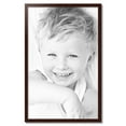 thumbnail image 2 of ArtToFrames 24" x 38" Walnut Picture Frame, 24x38 inch Brown Wood Poster Frame (WOM-4106), 2 of 8