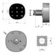 thumbnail image 5 of Cerradura inteligente electrónica Baoblaze codificada de contraseña digital, 5 of 7