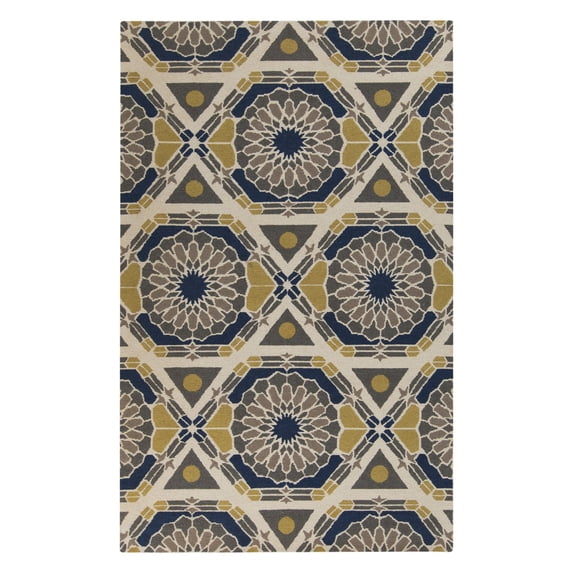 Surya Modern Kaleidoscope Wool 2' x 3' Area Rugs