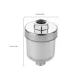 thumbnail image 3 of Shower Head Filter Bathroom Bath Filter Home Kitchen Faucet Strainer PP Cotton Filter Element Universal Outlet Shower Filter, 3 of 3