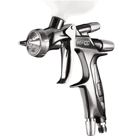 Iwata WS-400 Series 2 Clear Coat Digital Spray Gun 1.3mm HD Nozzle Gauge