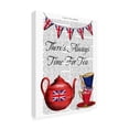thumbnail image 2 of Trademark Fine Art 'Time For Tea Book' Canvas Art by Fab Funky, 2 of 3
