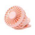thumbnail image 1 of Ventilador personal con tapa de clip, 3 velocidades, pequeño, ligero, USB, portátil Rosa, 1 of 9
