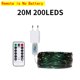 thumbnail image 3 of Guirnalda de luces LED de 100 m con alambre verde de hadas para exteriores, luces navideñas, guirnalda de árbol para Año Nuevo, decoración de fiestas en casa, bodas y calles, 3 of 5