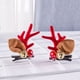 thumbnail image 3 of Moyic Accesorio que marca tendencia, horquilla navideña en , pinza para el pelo, fácil de usar como regalo de Navidad Kits de decoración para fiestas rojo Campanilla, 3 of 6