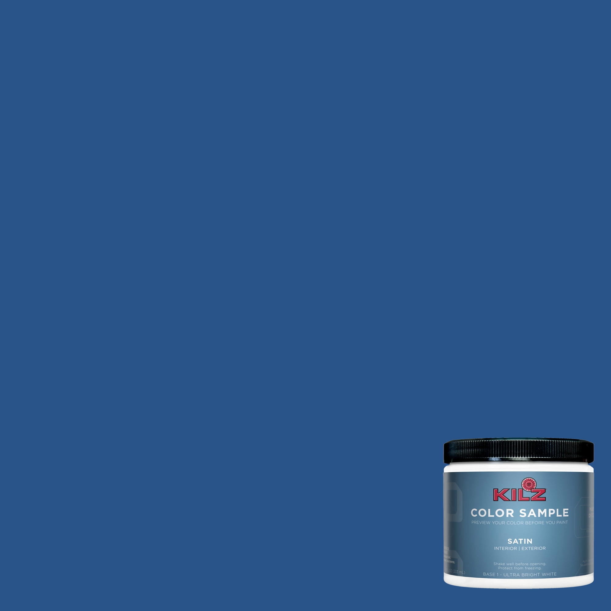 Navy Dress, KILZ Complete Coat Interior/Exterior Paint & Primer in One, #RH210 Navy Dress, KILZ Complete Coat Interior/Exterior Paint & Primer in One, #RH210