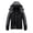 Dark Grey, variant on Men's Waterproof Ski Jacket with Fleece Lining - Winter Snow Coat for Hiking & Outdoor Sports Black Large