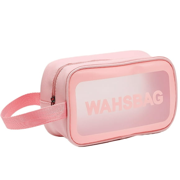 Coofit Trousse de Toilette Grande Capacité Imperméable à Fermeture Éclair Pochette Cosmétique de Voyage Trousse de Rasage