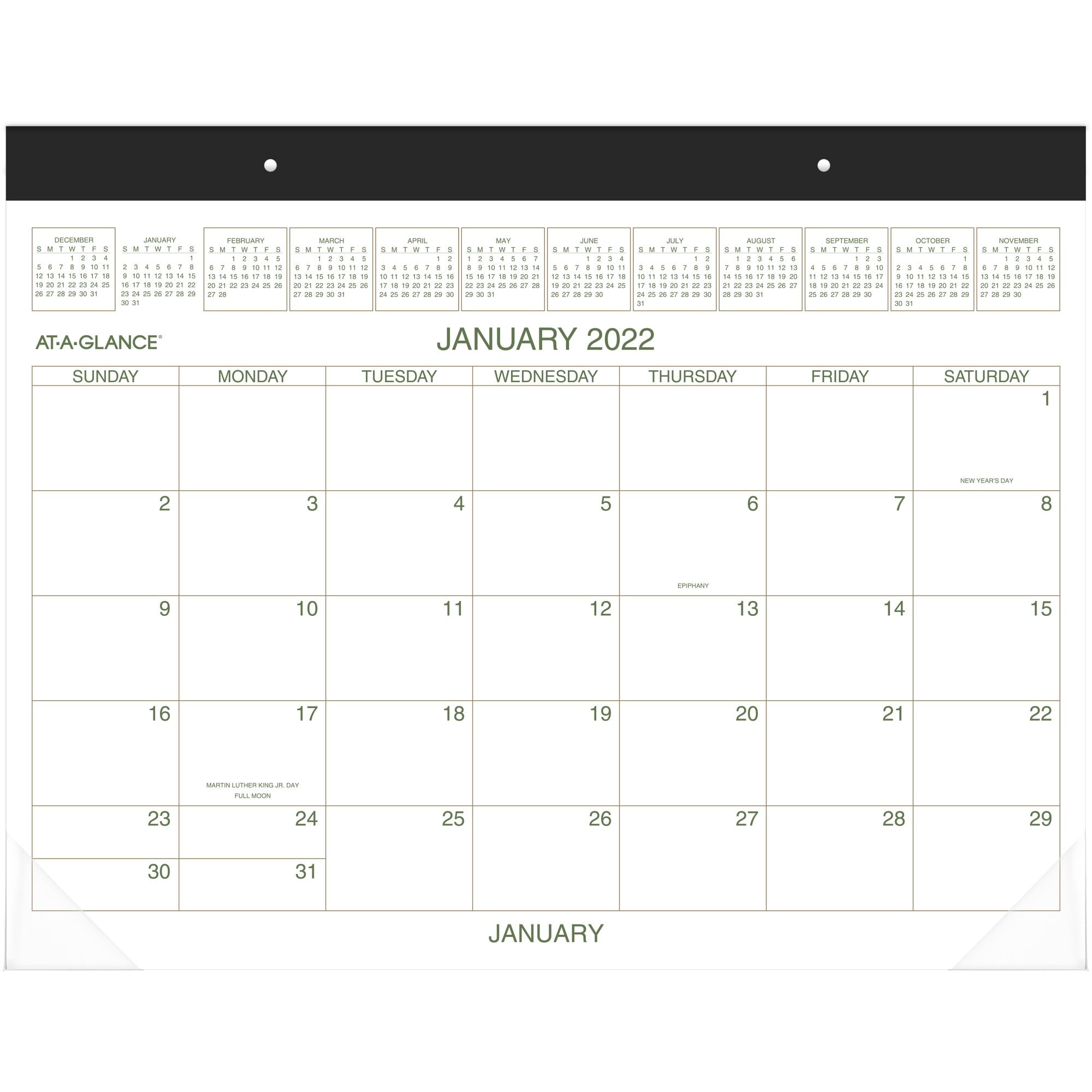 2018-2019 Academic Desk Pad Calendar White/Blue/Gray 27 Pack 22 x 17 2018-2019 Academic Desk Pad Calendar White/Blue/Gray 27 Pack 22 x 17