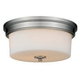 thumbnail image 3 of Golden Lighting 2118-FM-CH-OP Multi Family 3 Light Flush Mount with Opal Glass,C, 3 of 4