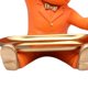 thumbnail image 2 of Bulldog caja de almacenamiento decoración con palé escultura de mesa de resina para el hogar (naranja) Ehuebsd Libre de BPA, 2 of 8