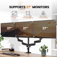 thumbnail image 2 of Soporte de triple monitor ErGear Gas Spring para 13 a 27 pulgadas, 2 of 7