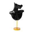 thumbnail image 4 of Elegant Necklace Earrings Bust Display Stand, Jewelry Easel Mannequin Chain Holder for Bedroom Dresser Countertop Trades Shows Women Showing Salvador soporte de exhibición del collar, 4 of 10